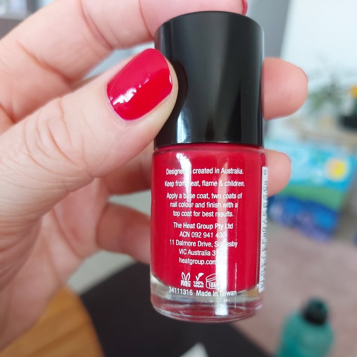 photo of MUD Express Dry Nail Polish - Chilli Pepper shared by @romyelise on  07 May 2022 - review