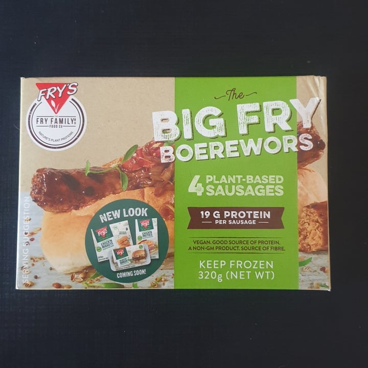 photo of Fry's Family Food The Big Fry Boerewors shared by @petralaranjo on  07 Mar 2021 - review