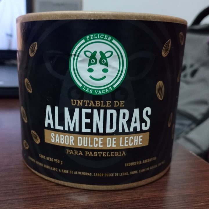 review photo of Felices Las Vacas Untable de Almendras Sabor Dulce de Leche Repostero shared by @tebanchay on 17 Jun 2022 - review