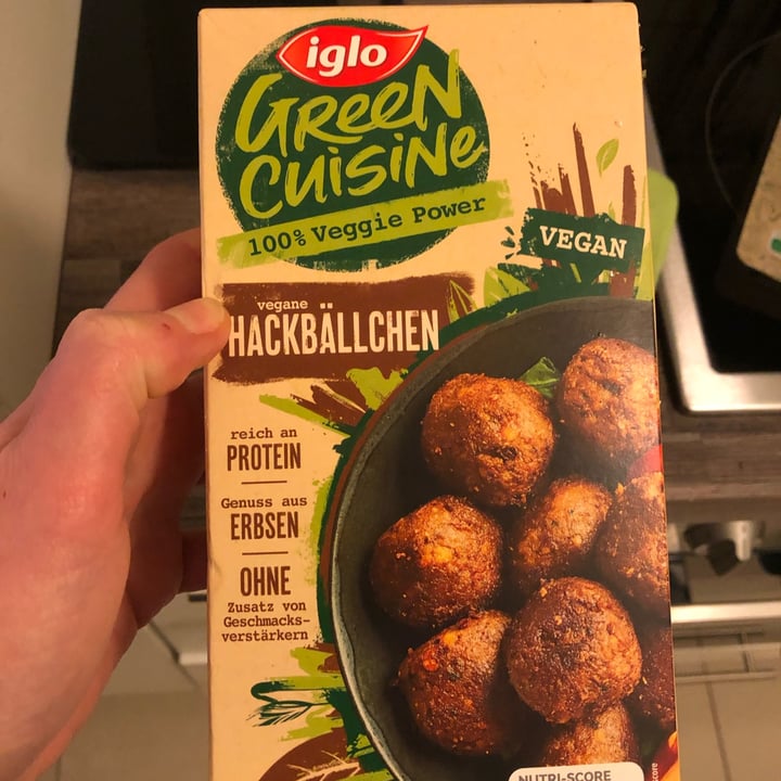 photo of Iglo Vegane Hackbällchen shared by @franciiotto on  07 Mar 2022 - review