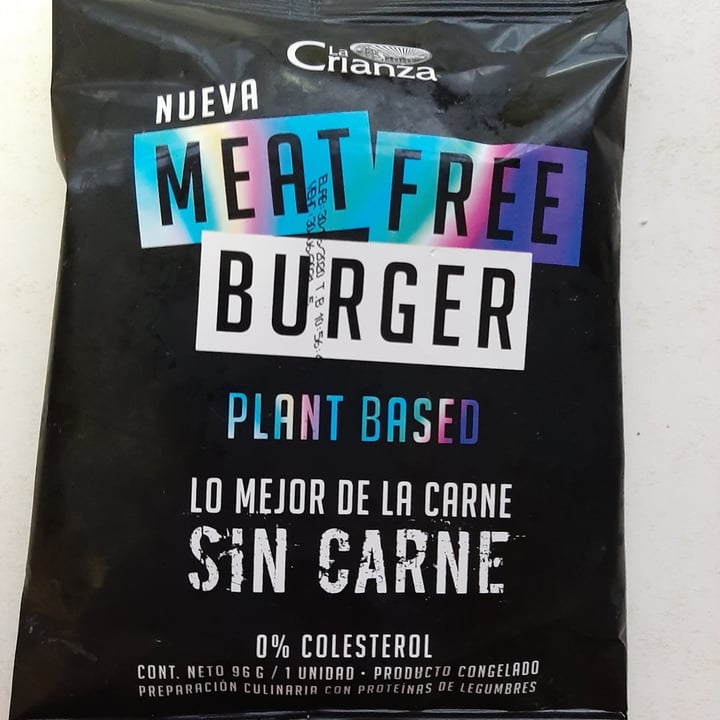 review photo of La Crianza Meat Free Burger shared by @pepa on 21 Aug 2020 - review