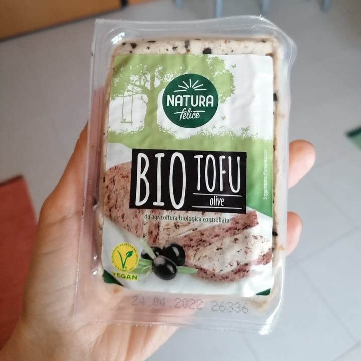 photo of Natura Felice Bio Tofu alle Olive shared by @cami0202 on  04 Mar 2022 - review