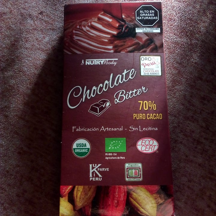 photo of NutryBody Chocolate Bitter shared by @lushypushy on  10 Jan 2022 - review