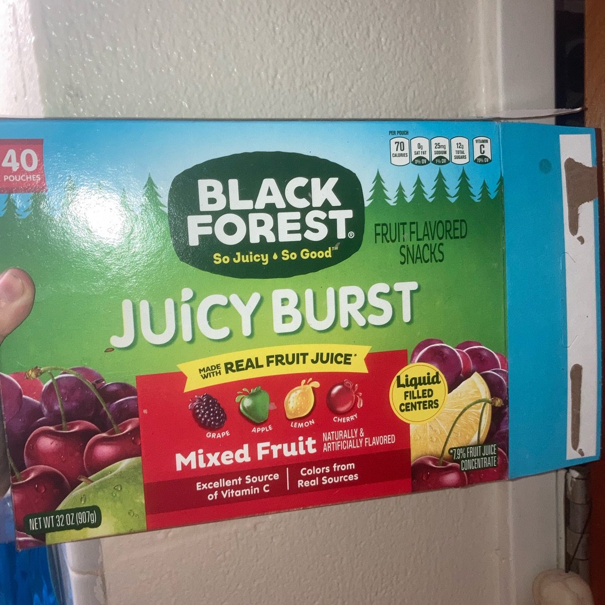 Black Forest Juicy burst fruit flavored snacks Reviews abillion