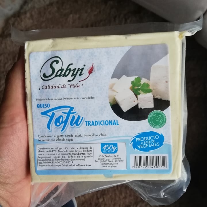 photo of Sabyi Tofu Tradicional shared by @rasvegan on  03 Apr 2021 - review