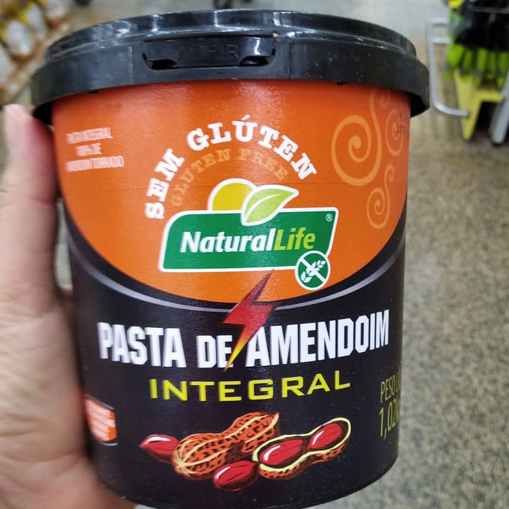 photo of NaturalLife Pasta de amendoim integral shared by @jackezani on  07 Aug 2022 - review
