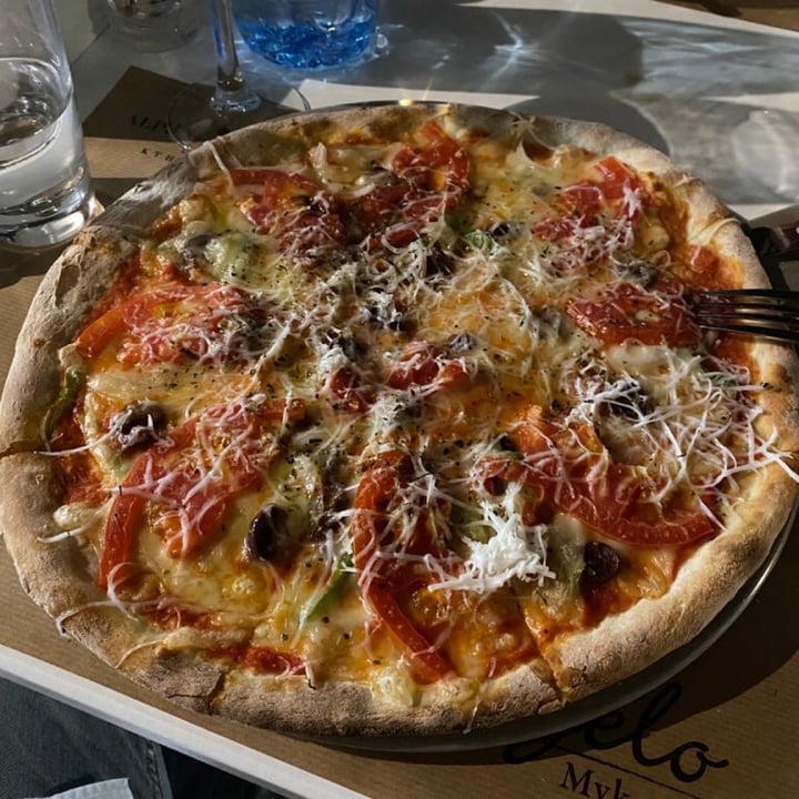 photo of D'Angelo Restaurante Greek Vegan Pizza shared by @allesio on  16 Aug 2021 - review