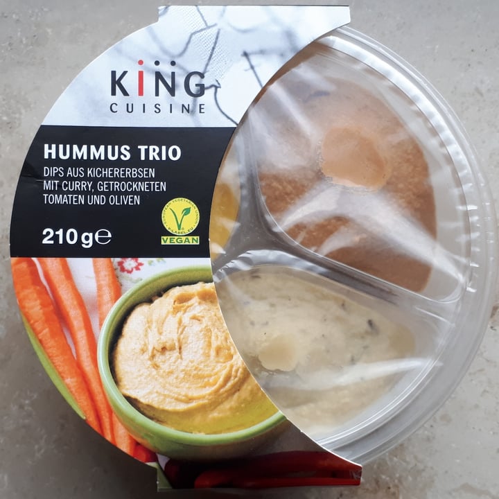 photo of King cuisine Hummus Trio shared by @bluesoul on  11 Jul 2021 - review