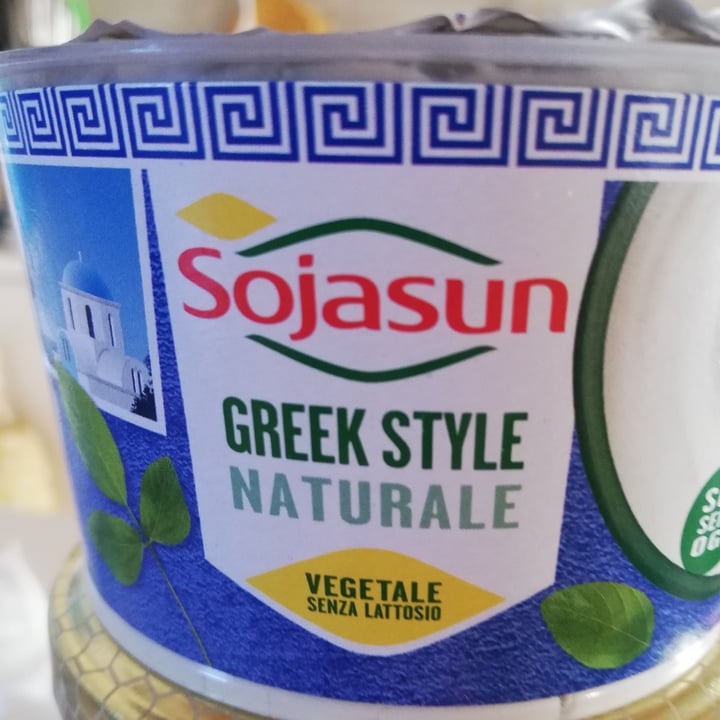photo of Sojasun Greek Style Naturale shared by @vegviv on  03 Jul 2021 - review