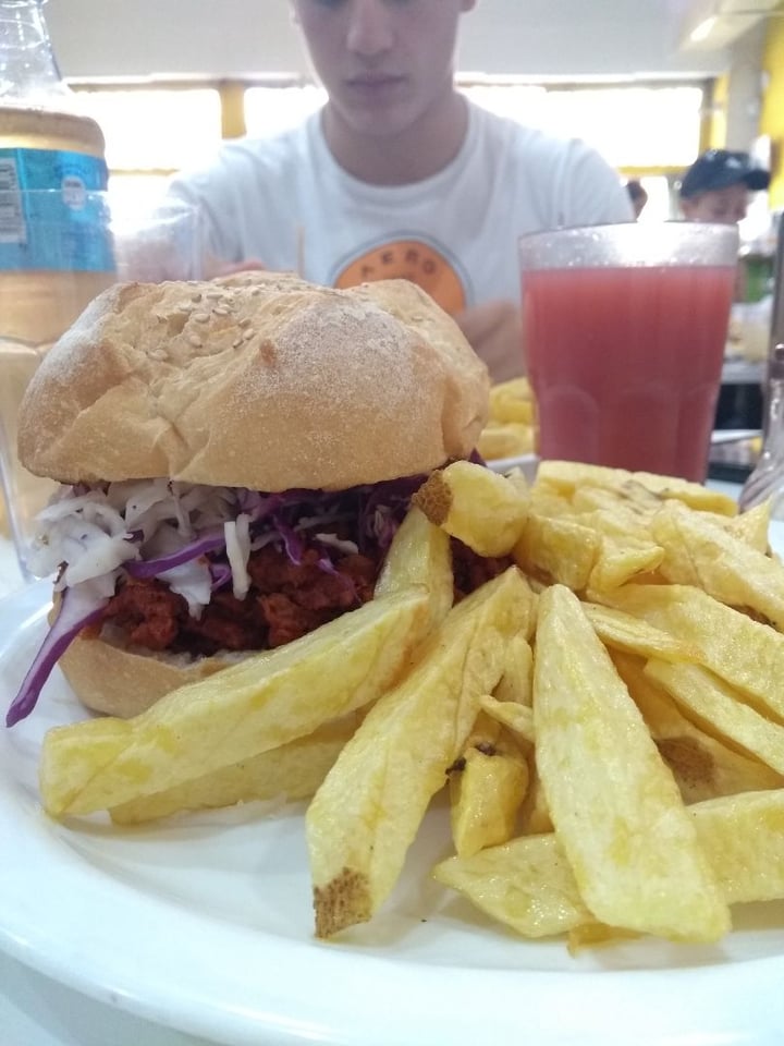 photo of Loving Hut Microcentro BBQ Sandwich shared by @daif on  20 Jan 2020 - review