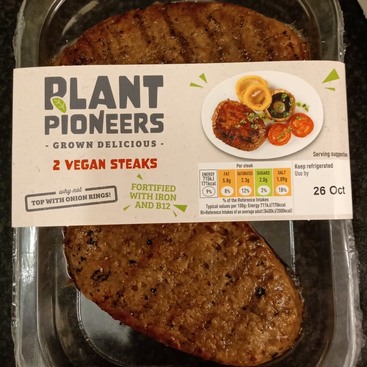 photo of Plant Pioneers Vegan Steaks shared by @ragamuffin on  12 Dec 2020 - review