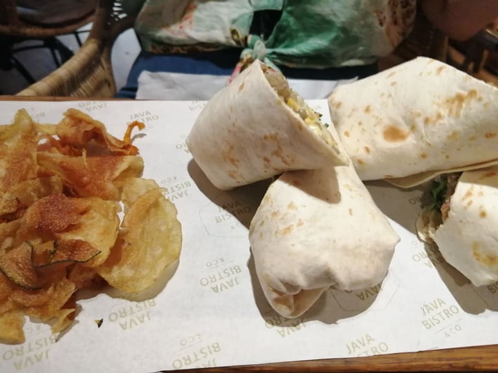 photo of Java Cafe/Bistro Stellenbosch Vegan wraps shared by @nickyv on  11 Sep 2019 - review