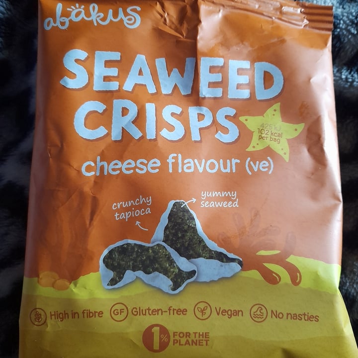 review photo of abakus foods Seaweed Crisps Cheese Flavour shared by @tamyweltschmerz on 06 Apr 2022 - review