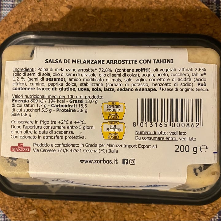 review photo of Zorbas Babaganoush shared by @rossafeltra on 08 Apr 2022 - review