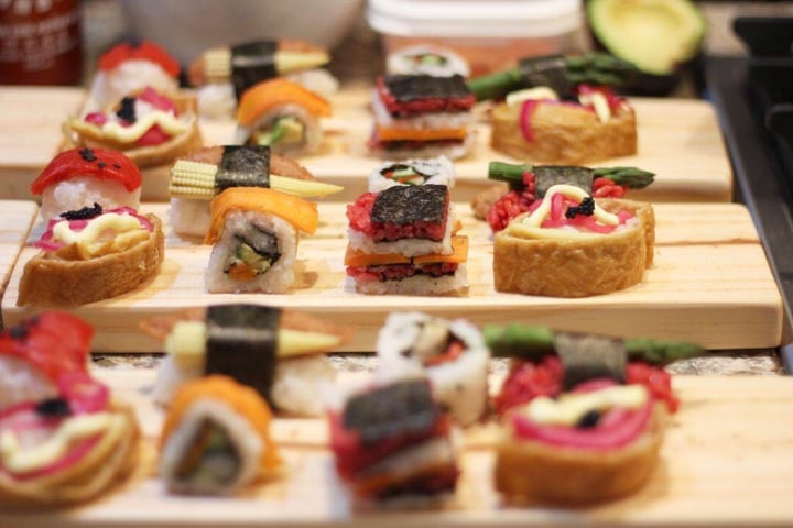 photo of Green & Vegan Pop Up Dining Sushi shared by @kfletch on  27 Jul 2019 - review