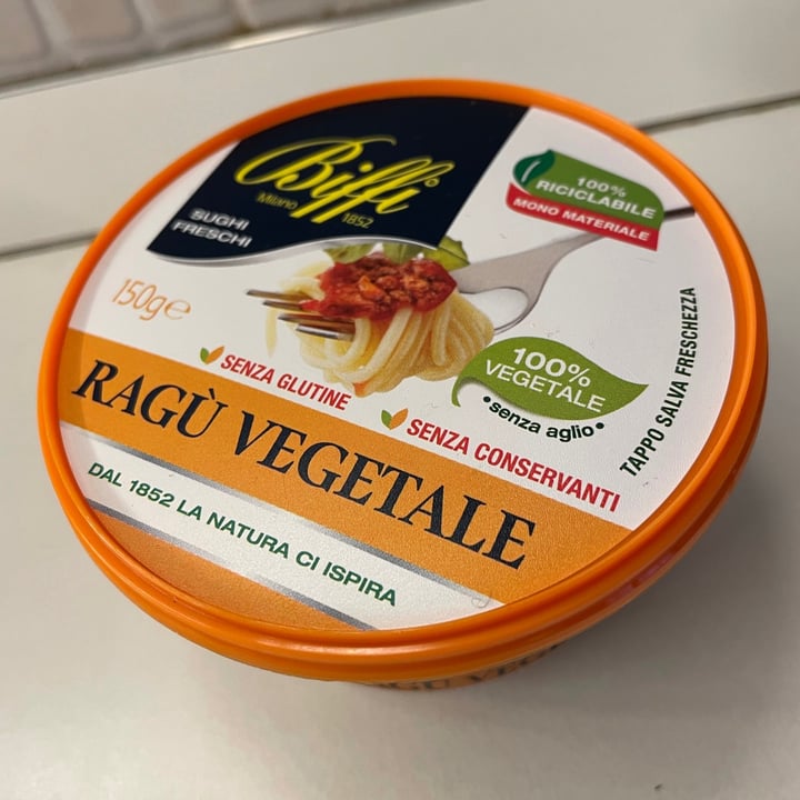 review photo of Biffi Ragù Vegetale (in barattolo di plastica) shared by @cristina81 on 11 Apr 2021 - review