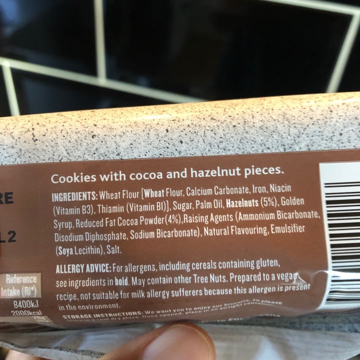 photo of East Coast Bakehouse Cocoa & Hazelnut Cookies shared by @southernveganupnorth on  25 Jul 2021 - review