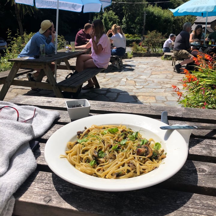 photo of The Millhouse Inn Mushroom Pasta shared by @vegansausage on  23 Jul 2020 - review