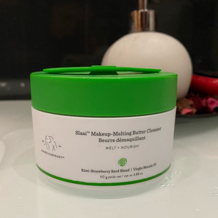 photo of Drunk Elephant Slaai Makeup-Melting Butter Cleanser shared by @jessicafagotto on  02 Oct 2022 - review