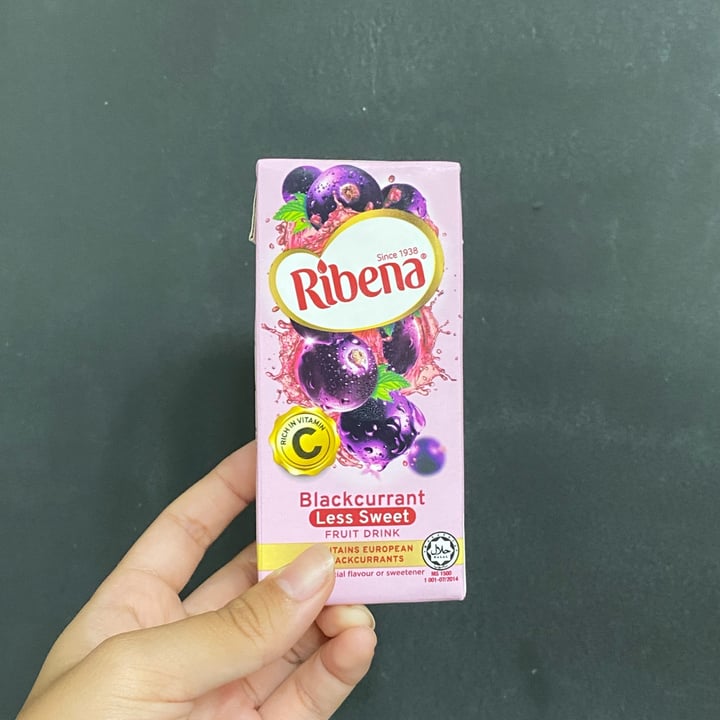 photo of Ribena Blackcurrant (Less Sweet) shared by @ban on  18 Feb 2022 - review