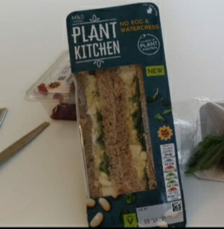 photo of Plant Kitchen (M&S) No Egg & Watercress shared by @charlamywild on  26 Jan 2020 - review