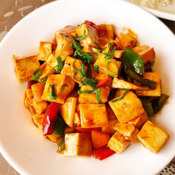 review photo of New Slow Boat - Corralejo Vegan Mapo Tufu shared by @ellacora on 01 Jul 2021 - review