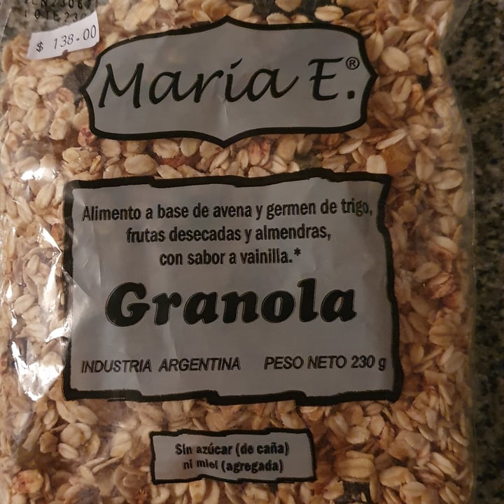 photo of María E. Granola shared by @veroflagitonte on  14 Mar 2021 - review
