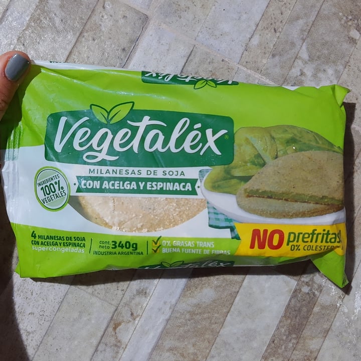 photo of Vegetalex Milanesa de Soja con Acelga y Espinaca shared by @eriiorellana on  17 Oct 2020 - review