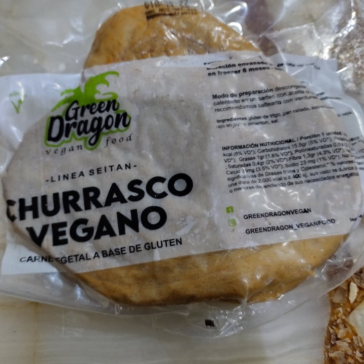 photo of Green Dragon - Vegan food Churrasco Vegano shared by @natyvegan on  22 Jun 2022 - review