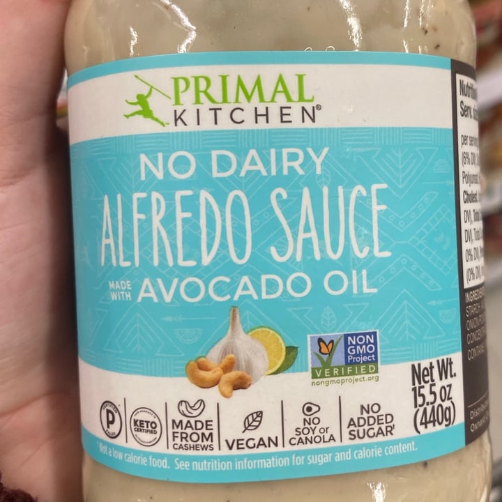 Primal Kitchen Garlic Alfredo Sauce with Avocado Oil Review abillion