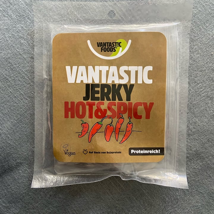 review photo of Vantastic Foods Soy Jerky Hot & Spicy shared by @erialaimo on 10 Mar 2022 - review