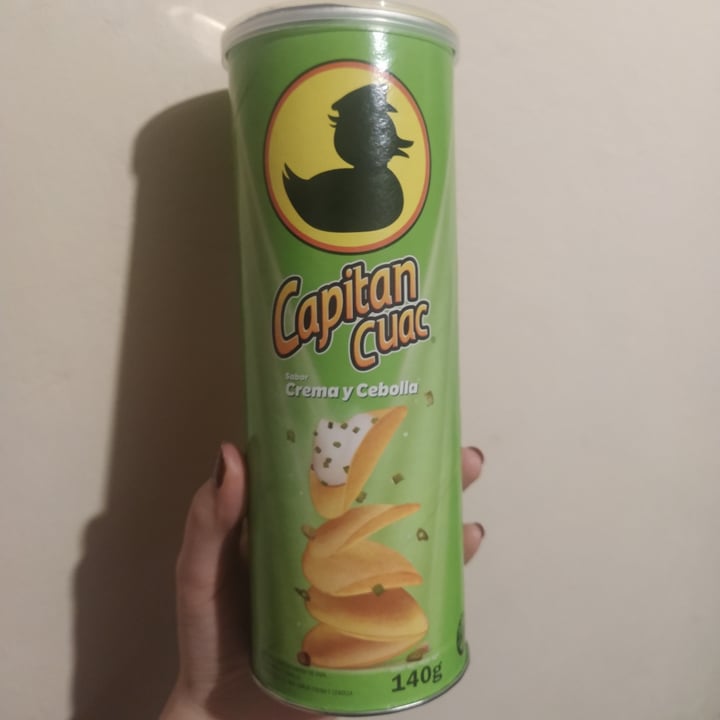 review photo of Capitan cuac Papas Fritas Sabor Crema Y Cebolla shared by @juligerez on 14 Apr 2021 - review