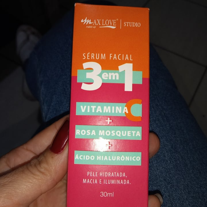 photo of Maxlove Sérum Facial 3 Em 1 shared by @sandrareginagarofolo on  20 May 2022 - review