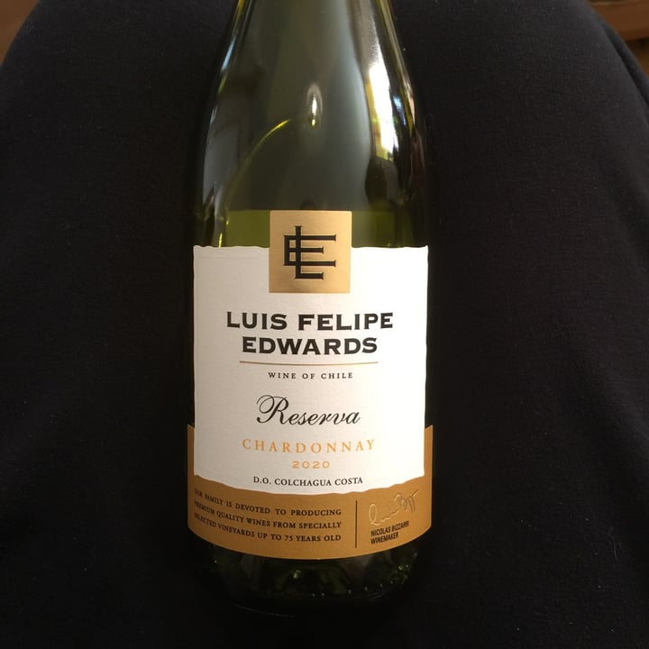 photo of Luis Felipe Edwards Chardonnay shared by @ameriamber on  08 Jul 2021 - review