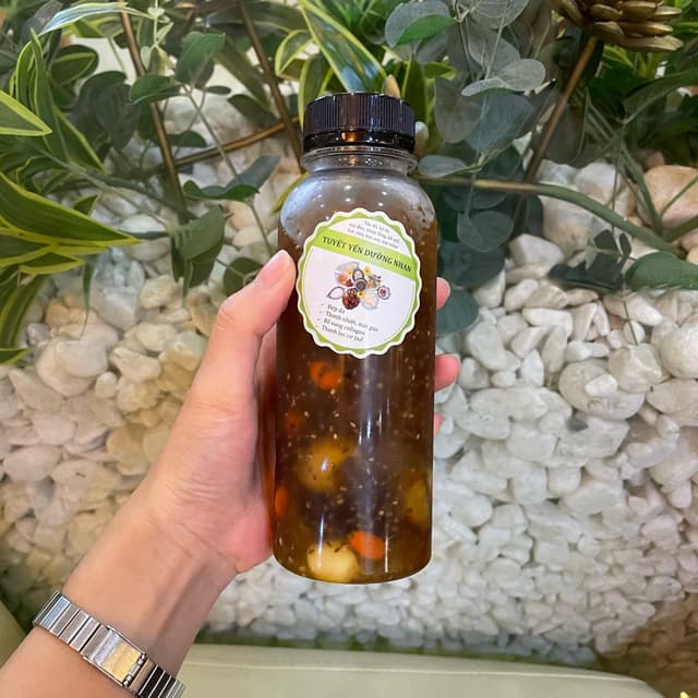Photo of the dish “Sakura gum - beauty drink”
