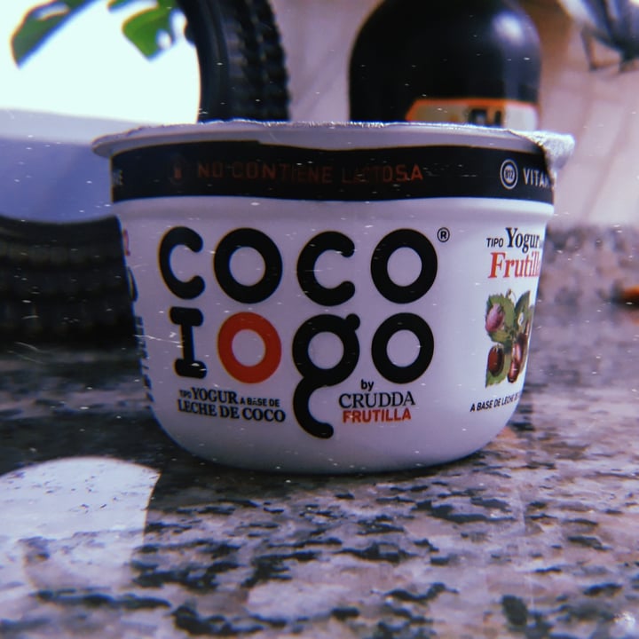 photo of Crudda Yogur a Base de Coco sabor Frutilla shared by @nanicuadern on  01 May 2021 - review