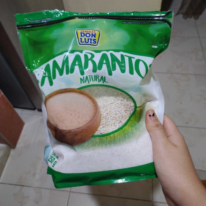 review photo of Cereales Don Luis AMARANTO DON LUIS shared by @dialvegan on 18 Oct 2021 - review