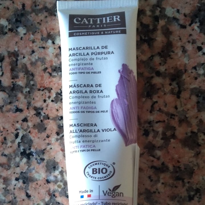 photo of Cattier Mascarilla de arcilla purpura shared by @lisveggie on  08 May 2022 - review