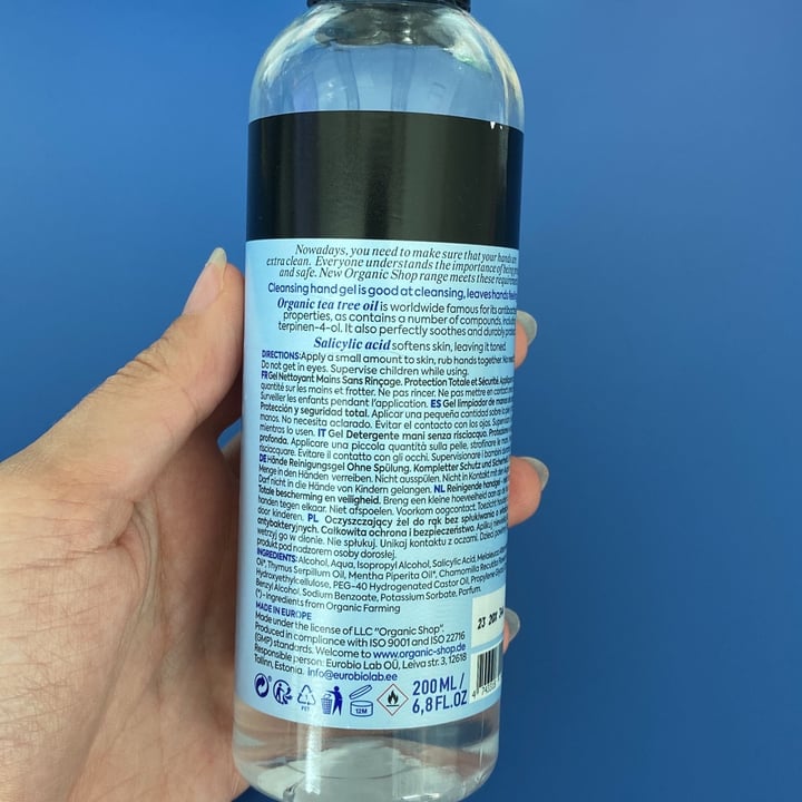 review photo of Organic shop no-rinse cleansing hand gel shared by @bresta on 12 Oct 2022 - review