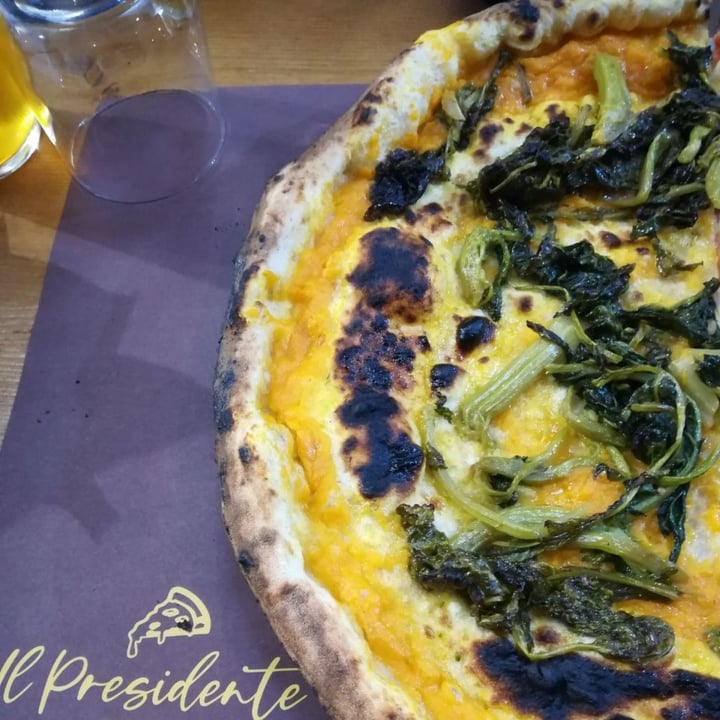 photo of Pizzeria Il Presidente Pizza vegana base bianca shared by @haruchan on  30 Sep 2021 - review