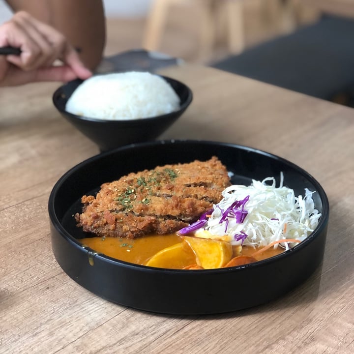photo of Saute-San Handmade Vegan Katsu Curry shared by @alyrauff on  03 Dec 2020 - review