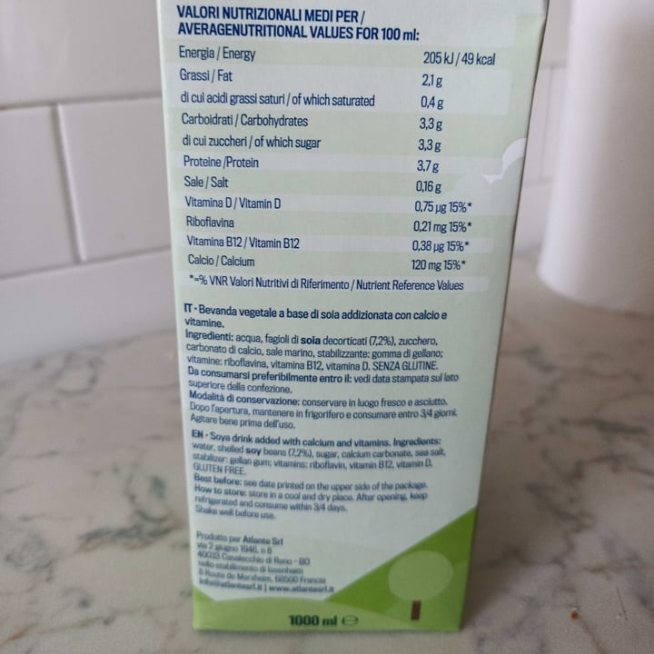photo of Soya-Nat Soya Drink Al Naturale shared by @silvana-mincuzzi on  05 Aug 2022 - review