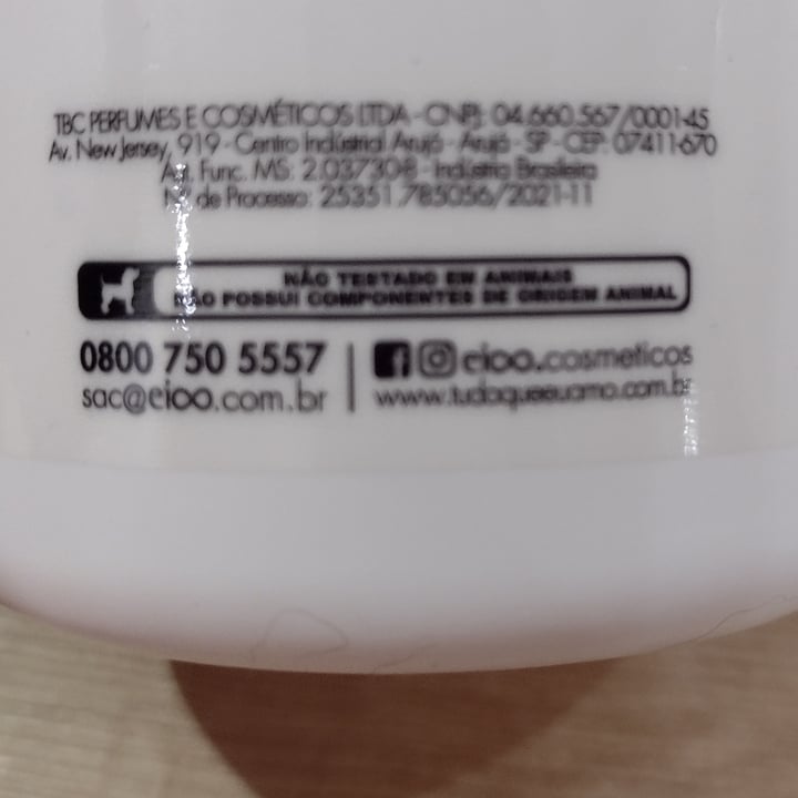 photo of Eico Cosméticos shampoo Lisão shared by @eliborges on  26 Sep 2022 - review