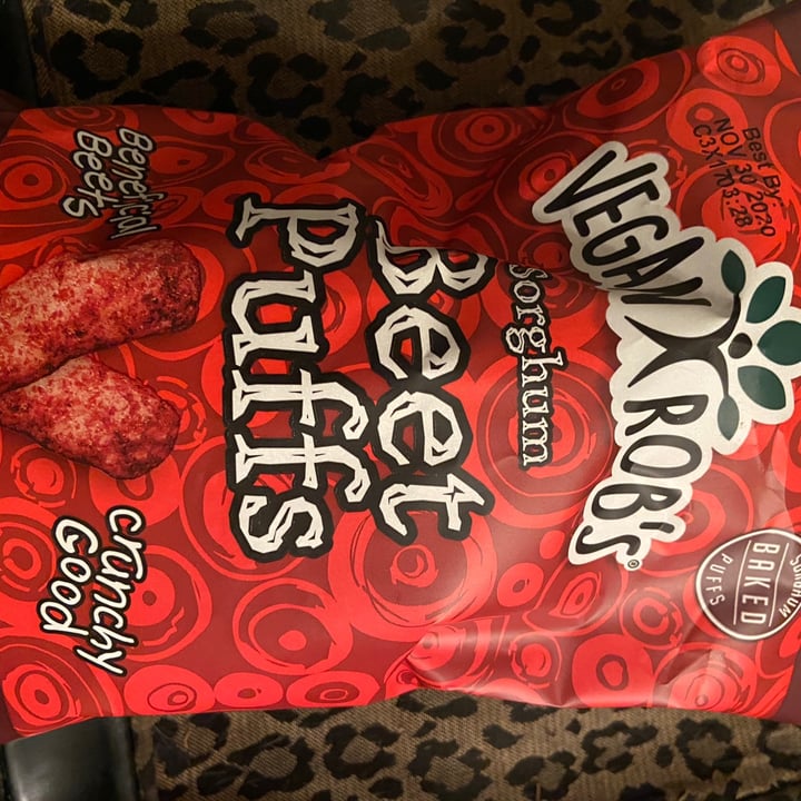 photo of Vegan Rob's Sorghum Beet Puffs shared by @gennipher on  21 May 2020 - review