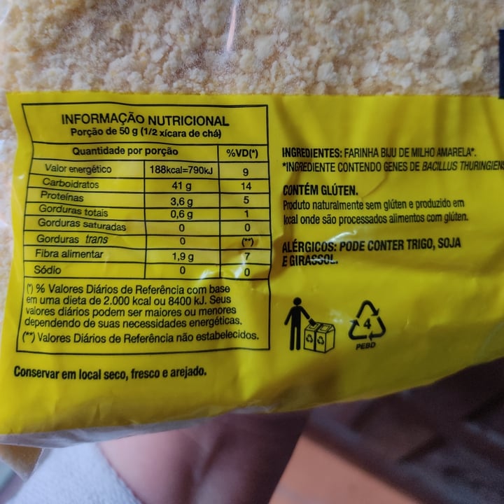 review photo of Yoki Farinha de milho amarela shared by @patriciats on 12 Jun 2022 - review