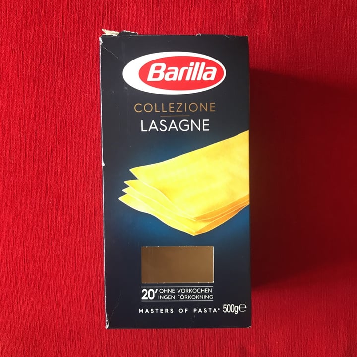 photo of Barilla Lasagne shared by @minmarmag on  21 Aug 2021 - review