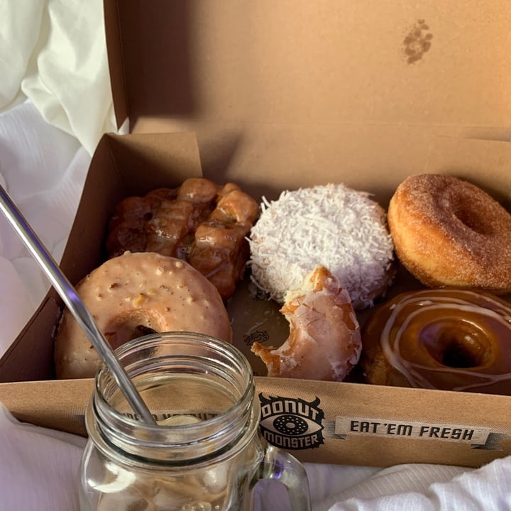 photo of Donut Monster Vegan Donuts shared by @peytonalix on  03 Jun 2021 - review