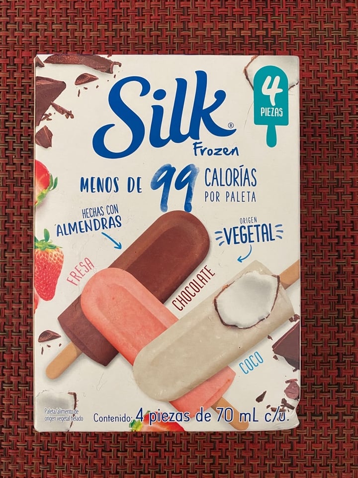 photo of Silk Frozen Paletas 4 Piezas shared by @miriammh on  29 Feb 2020 - review