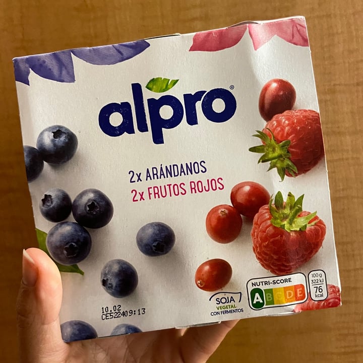 photo of Alpro 2x Arándanos 2x Frutos rojos shared by @alabama on  22 Jan 2021 - review