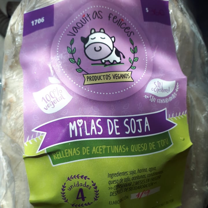 review photo of Vaquitas Felices Milanesas De Soja Rellenas De Aceitunas Y Queso De Tofu shared by @alicia1977 on 06 Oct 2020 - review